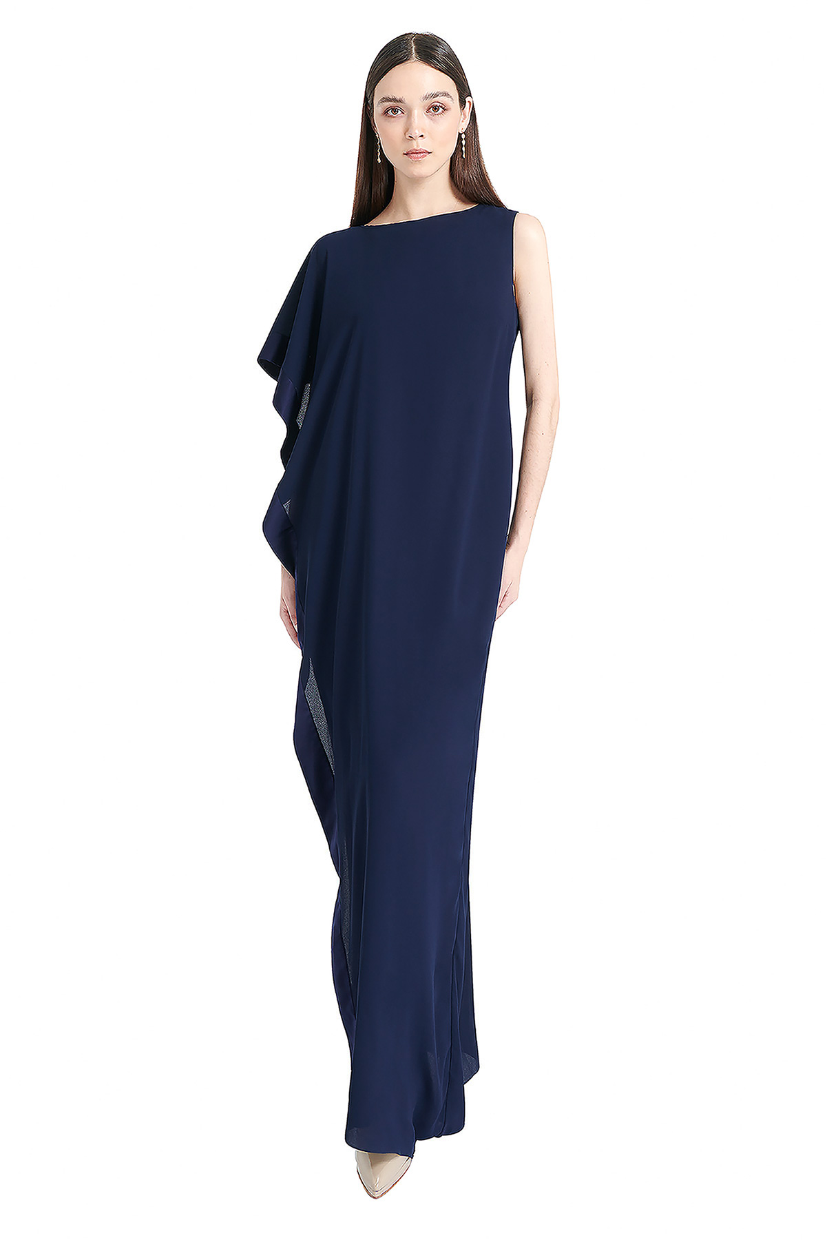 Midnight Blue Gala Gown