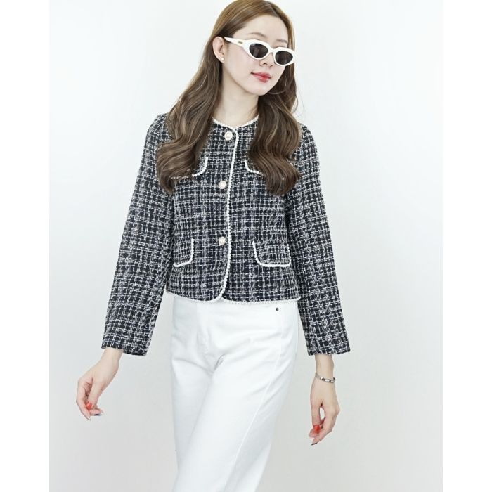 Classic Tweed Blazer